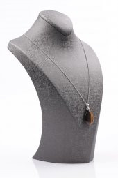 Kaplan Gözü Doğal Taş Kolye thumbnail 2