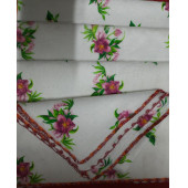 İHRACAT FAZLASI BASKILI %100 PAMUKLU 6'LI MUTFAK HAVLUSU - EBADI: 28 X 40 CM - 6