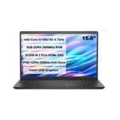 Dell 15 Intel Core 3-100U 8GB RAM 512GB M.2 SSD 15.6" FHD Ubuntu DC15250 thumbnail 1