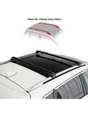Chevrolet Matriz 2005-2009 Uyumlu Turtle Air-1 Full Kit Tavan Ara Atkı Seti 82-82cm Gri - 6