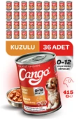 Cango Yavru Yaş Köpek Maması Kuzu Etli 415Gr 36Lı - 1