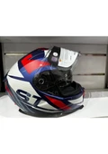 Sway Kask SW-865 St Blue/red Güneş Gözlüklü - 2