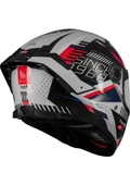 Mt Helmets Kask mt Thunder 4 Sv Luminence A7 Beyaz/mavi/kırmızı - 4