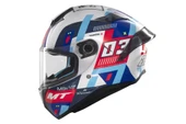 Mt Helmets Kask mt Helmets Targo S D7 Mavi Sergio Garcıa thumbnail 4