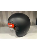 Mt Helmets Kask mt Lemans 2 Sv Mat Siyah Şeffaf Vizörlü - 1