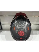Kask Streetfıghter Sv Aztec B5 Mat Siyah/kırmızı thumbnail 3