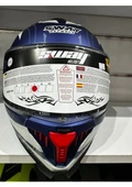 Sway Kask SW-865 St Blue/red Güneş Gözlüklü - 1