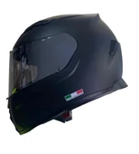 Sway Kapalı Kask Sw 820 Matt Black thumbnail 1