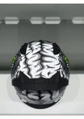 MTS Kask Mts Pro 801 Zombi Güneş Gözlüklü Grey/whıte/yellow - 4