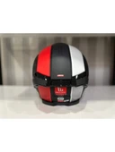 Mt Helmets Kask Mt Thunder 4 Sv Tears B5 Mat Siyah/Kırmızı - 4