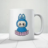 Mavi Labubu Baskılı Hediyelik Kupa thumbnail 1