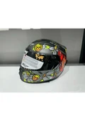 Sway Kask Sway Sw 820 Badboy Full Face Gümüş Vizör - 1