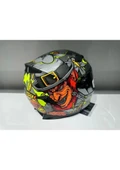 Sway Kask Sway Sw 820 Badboy Full Face Gümüş Vizör - 5