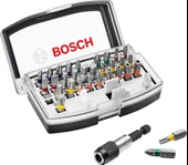 Bosch Gsb 185-LI 2 x 2.0AH Çift Akülü Darbeli Matkap + 32 Parça Bits Uç Seti - 2