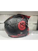 Kask Streetfıghter Sv Aztec B5 Mat Siyah/kırmızı thumbnail 2