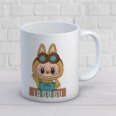 Sarı Labubu Baskılı Hediyelik Kupa thumbnail 1