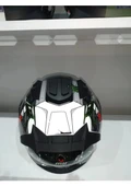 MTS Kask Mts Pro 801 War Güneş Gözlüklü Mat Gri/kırmızı - 4