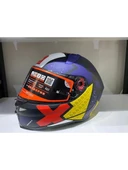 Mt Helmets Kask Revenge 2 Lıght B7 Mat Inci Mavi - 1