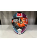 Mt Helmets Kask Mt Thunder 4 Sv Tears C8 Parlak Inci Beyaz/Pembe - 4