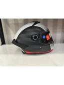 Mt Helmets Kask Mt Thunder 4 Sv Tears B5 Mat Siyah/Kırmızı - 3