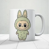 Yeşil Labubu Baskılı Hediyelik Kupa thumbnail 1