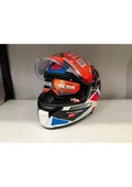 Mt Helmets Kask mt Thunder 4 Sv Luminence A7 Mat Beyaz/mavi - 3