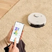 Homend Alex Laser Power 1289H Otomatik Boşaltım Sistemli Yeni Nesil Moplu 5 KPA Robot Süpürge Beyaz - 2