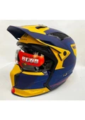 MT Streetfighter Sv Totem C3 Modüler Motosiklet Kask thumbnail 1