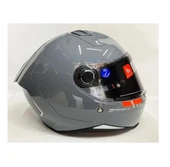 MT Kask mt Revenge 2 Parlak Gri A12 Şeffaf Vizörlü V14B - 2