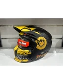 Mt Helmets Kask Streetfıghter Sv Aztec B3 Mat Siyah/sarı thumbnail 1