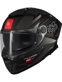 Mt Helmets Kask mt Thunder 4 Sv Luminence D1 Mat Gri/siyah thumbnail 2