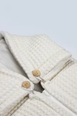 Bistyle Fermuarlı Natural Life Pike Battaniye Girl 70113 Ekru - 1