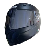 Sway Kapalı Kask Sw 820 Matt Black thumbnail 2