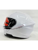 MT Kask mt Genesis Sv A0 Çene Açılır Kask Parlak Beyaz - 2