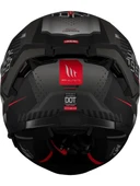 Mt Helmets Kask mt Thunder 4 Sv Luminence D1 Mat Gri/siyah thumbnail 5