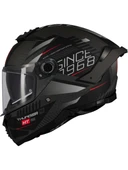 Mt Helmets Kask mt Thunder 4 Sv Luminence D1 Mat Gri/siyah thumbnail 3