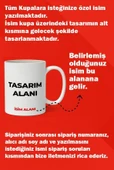 Kırmızı Labubu Baskılı Hediyelik Kupa - 3