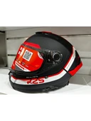 Mt Helmets Kask mt Thunder 4 Sv R25 B5 Mat Siyah/kırmızı thumbnail 2