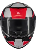 Mt Helmets Kask mt Thunder 4 Sv Luminence A7 Beyaz/mavi/kırmızı - 2