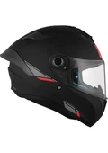MT Helmets Targo S Mat Siyah Full Face Kask thumbnail 3