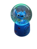 Püskürtmeli -10cm-8cm -mavi renk Kar küre thumbnail 6