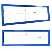 Oto Teyp Çerçeve Doğan Şahin Tofaş Mavi - 1