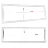 Oto Teyp Çerçeve Doğan Şahin Tofaş Beyaz - 1