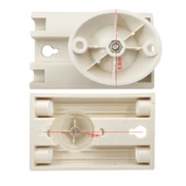 UNIVERSAL Sütun Hoparlör Duvar Askı Aparatı Hareketli 20cm Beyaz - 2