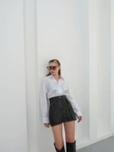 Kontrast deri etek siyah w260015 - 5