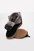 Hakiki Deri Kürklü  Kadın Klasik Bot 657KZA2502 thumbnail 3