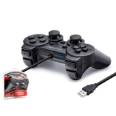 HADRON HD-302 OYUN KOLU GAMEPAD KABLOLU PC TİTEŞİMLİ - 1