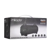 Mikado MD-BT77 Siyah MP3 Oynatıcı Aux+Usb+FM+BT+TF Kartlı Speaker Hoparlör - 1
