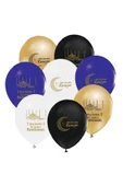 Karışık Renk Hoşgeldin Ramazan Balon 12 Inch 20 Adet - 1