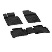 Kia Sportage 2022+ Uyumlu Sahler 4.5D Premium Paspas ve Liner 3D Bagaj Havuzu (Cool-Elegance Paket) thumbnail 4